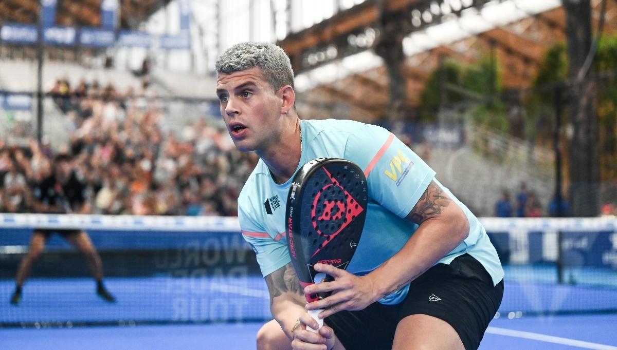 Ramiro Moyano protagonizó el mejor golpe del Brussels Padel Open