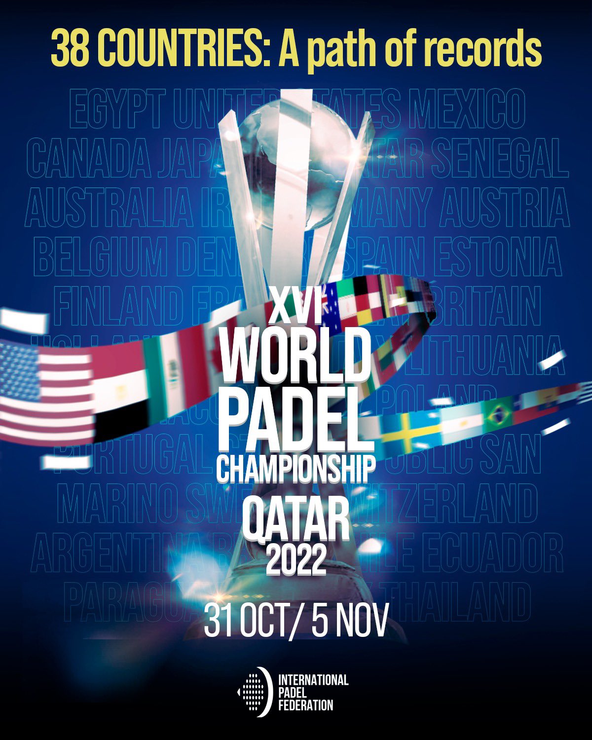 El Mundial de Pádel de 2022 se volverá a celebrar en Qatar