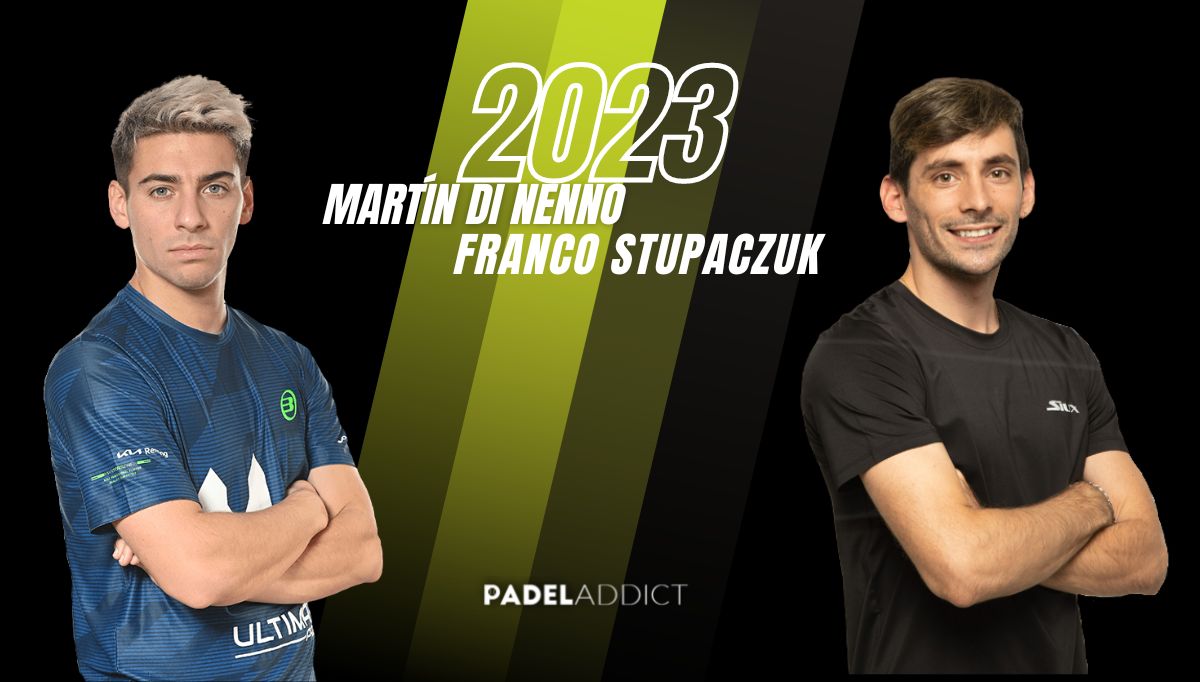 Martín Di Nenno y Franco Stupaczuk será una de las nuevas parejas para 2023