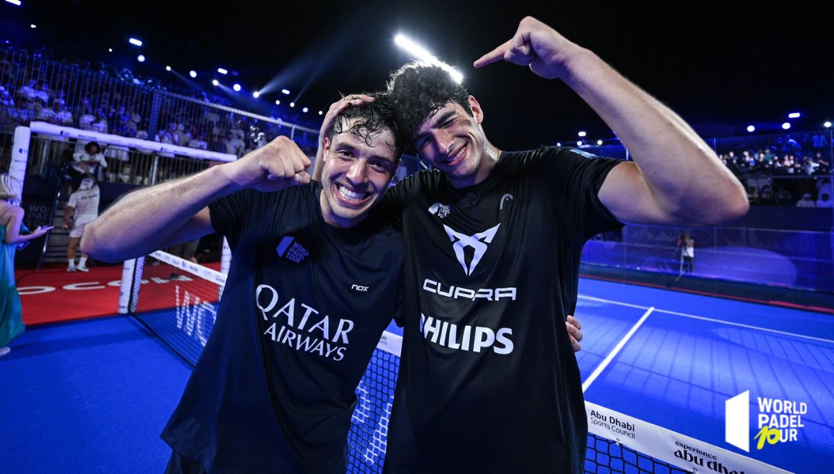 Arturo Coello y Agustín Tapia reinan en Abu Dhabi en su primer torneo como pareja