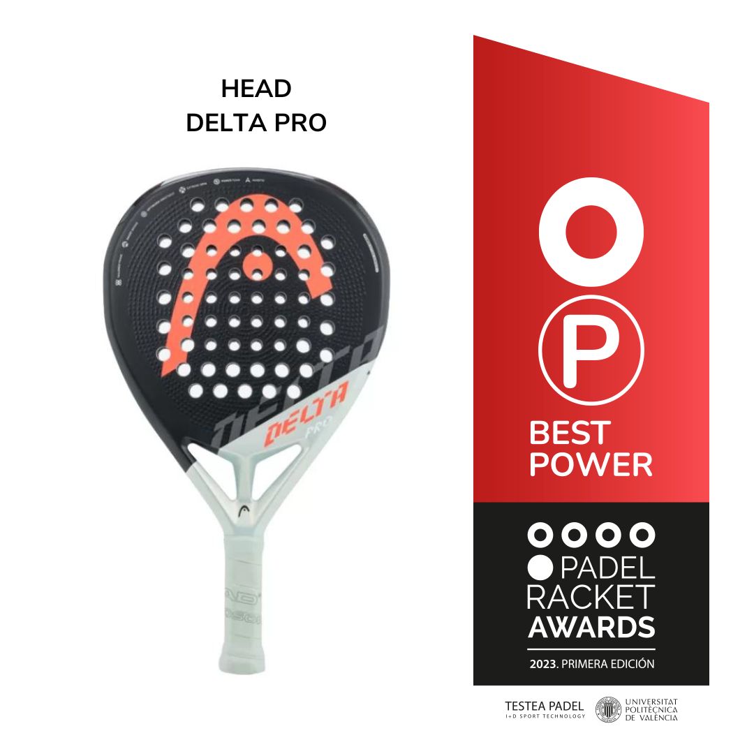 La HEAD Delta Pro, coronada en los Padel Racket Awards como la mejor pala de potencia
