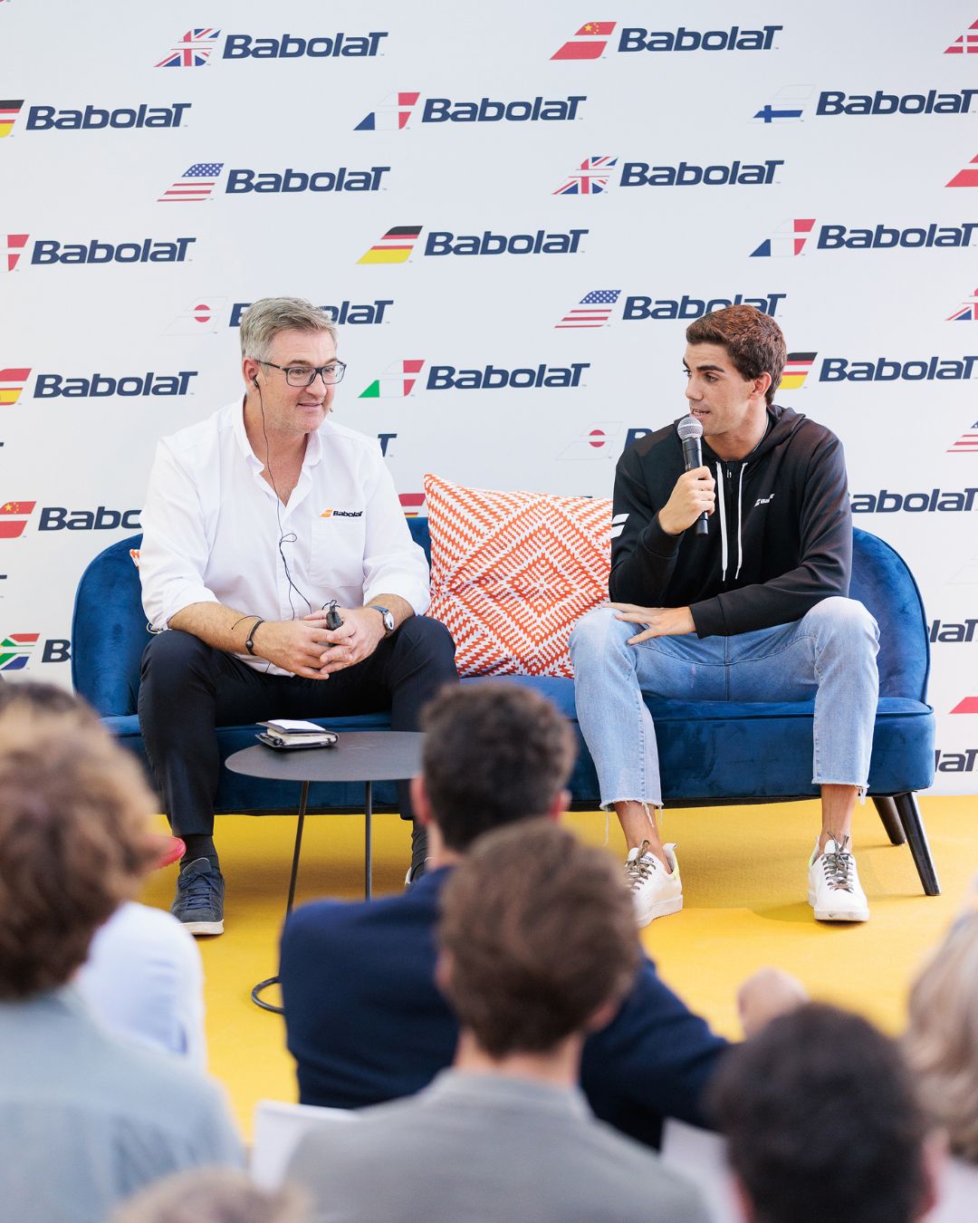 El anuncio se realizó este martes en Madrid con la asistencia de Eric Babolat, CEO de Babolat, junto al campeón del mundo de pádel, Juan Lebrón