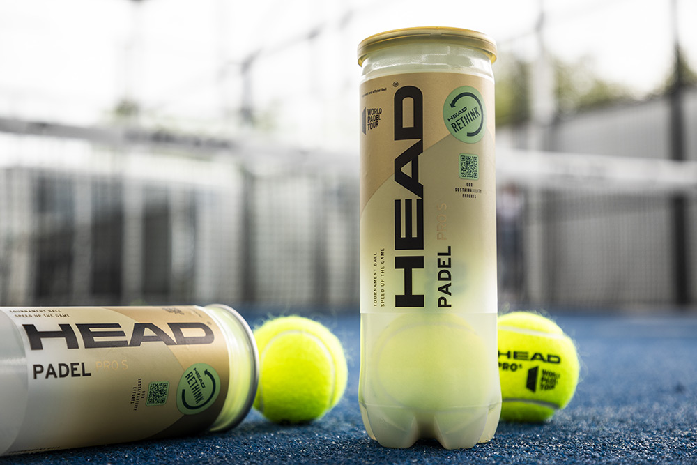 The new tubes of balls, including the HEAD Padel Pro and HEAD Padel Pro S models, are now available in shops and at clubs