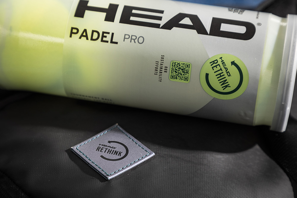 El rediseño de los nuevos tubos de pelotas forma parte de la iniciativa de sostenibilidad HEAD Rethink cuya finalidad es mejorar el rendimiento deportivo de todos los productos HEAD minimizando la huella ambiental