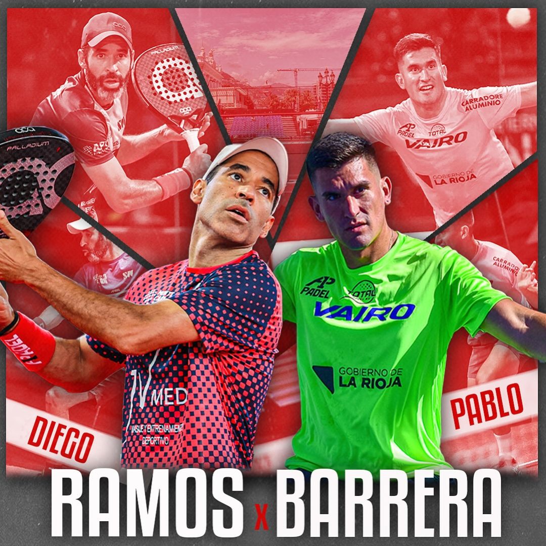 Diego Ramos y Pablo Barrera es otra de las nuevas parejas de A1 Padel en 2024