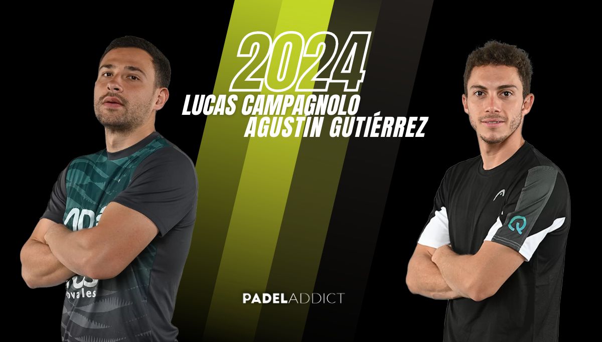 Lucas Campagnolo y Agustín Gutiérrez son una de las últimas nuevas parejas formadas en el circuito masculino