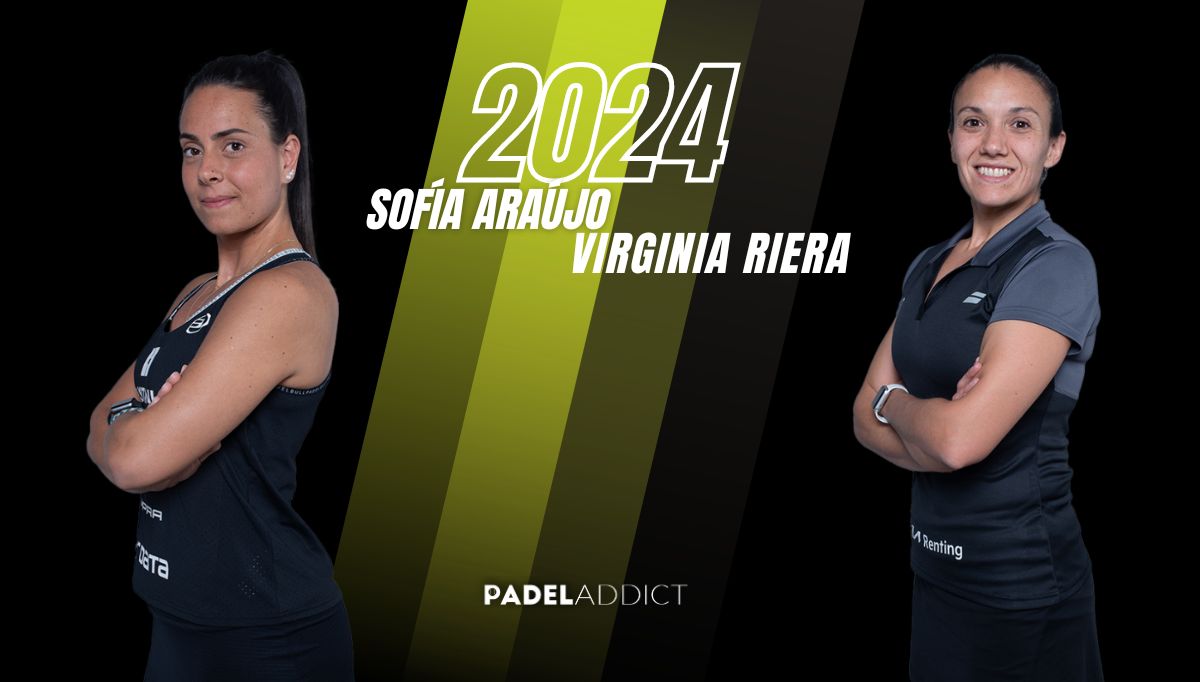 Sofía Araujo y Virginia Riera son una de las nuevas parejas formadas en el circuito femenino