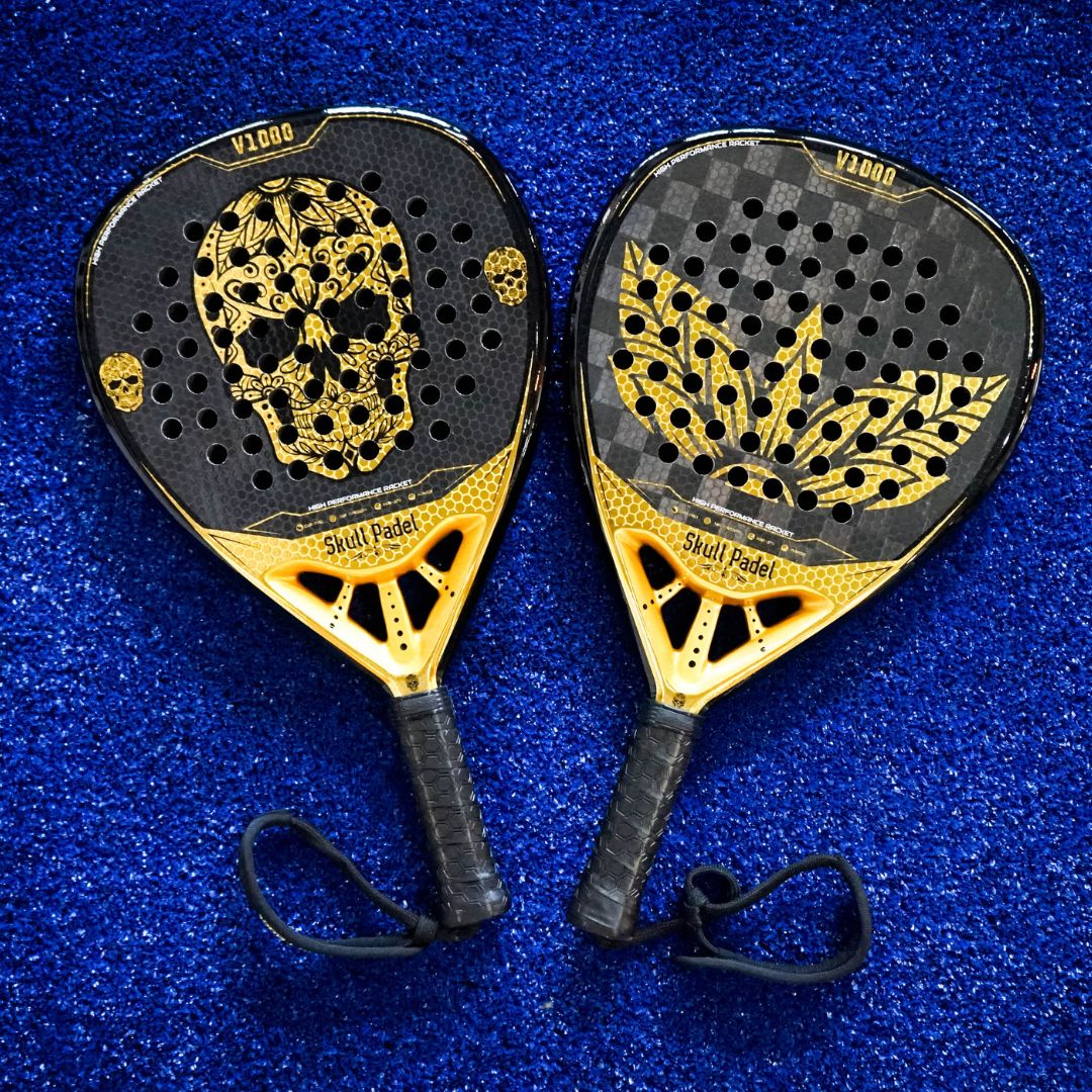 What truly sets Skull Padel apart is its distinctive design language
