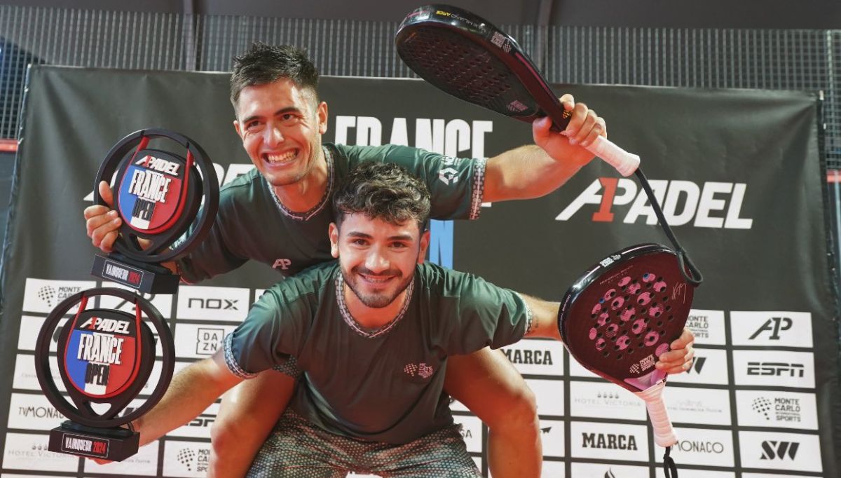 Maxi Arce y Franco Dal Bianco cortan en Francia la racha triunfal de Tolito y Gonza Alfonso