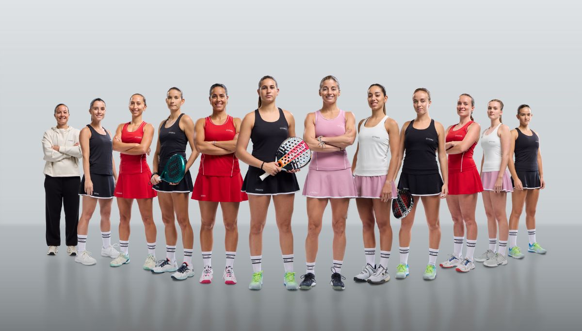 Oysho refuerza su presencia global en el pádel con un equipo femenino de élite