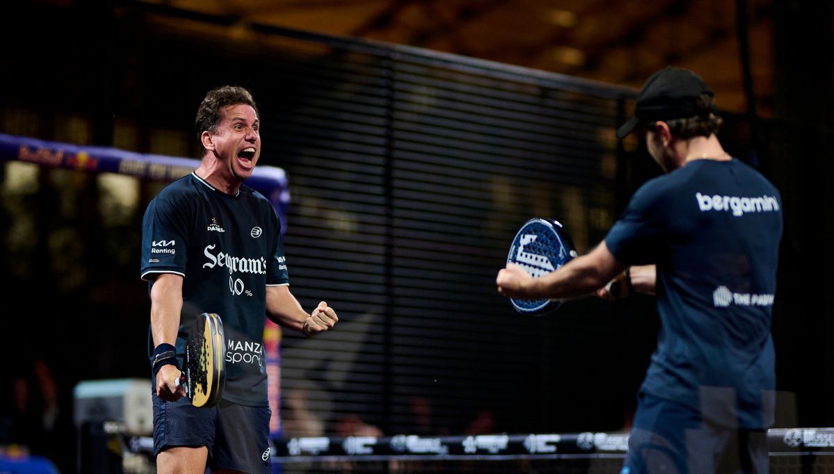 Paquito/Bergamini frente a Tolito/Gonza Alfonso, el partido más destacado de los octavos del Brussels P2