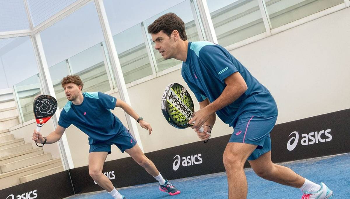 El papel de ASICS en el pádel: "Cada vez hay más división entre calzado, ropa y palas"