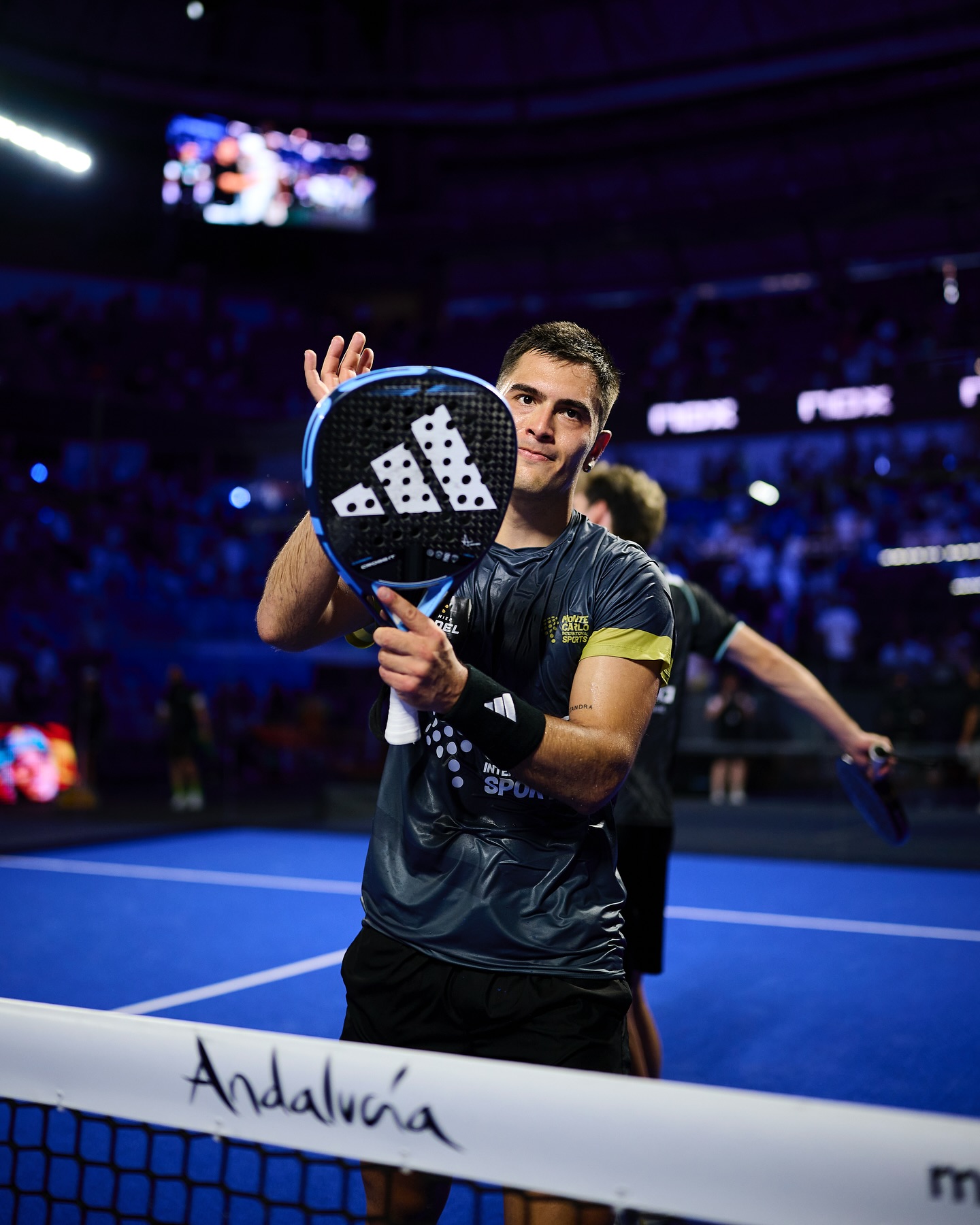 Maxi Arce alcanzó los cuartos de final del Málaga P1 junto a Franco Stupaczuk