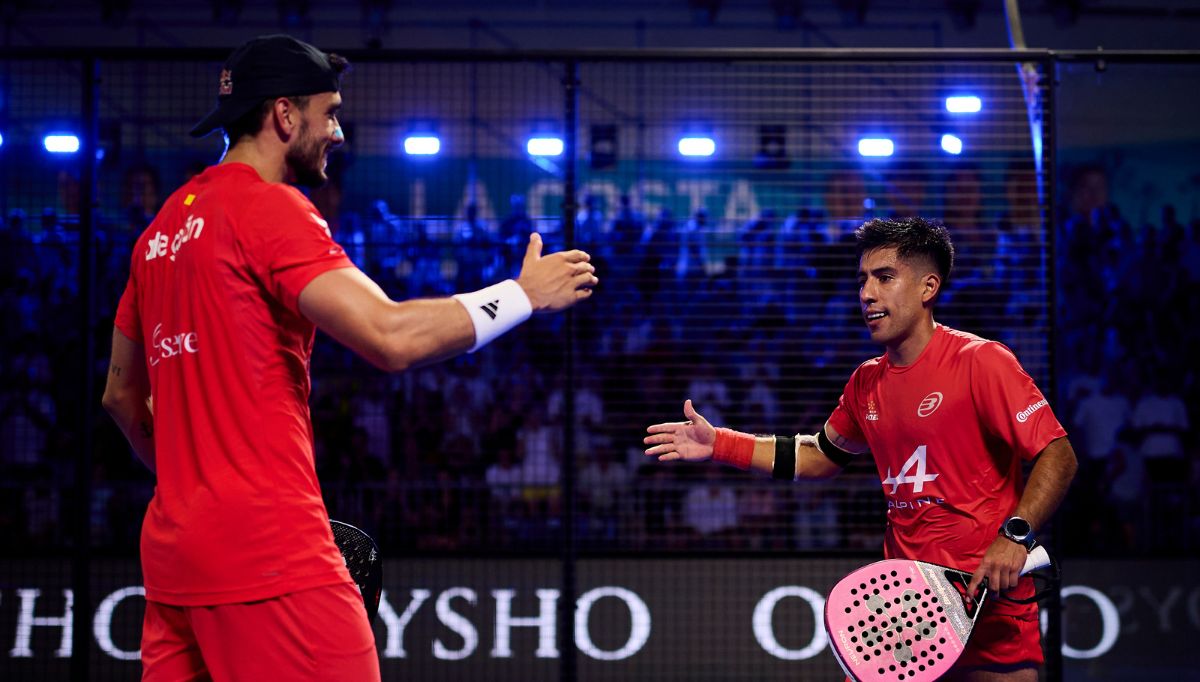 Chingotto sorprende con un remate “marca Galán” y la respuesta de su compañero se hace viral