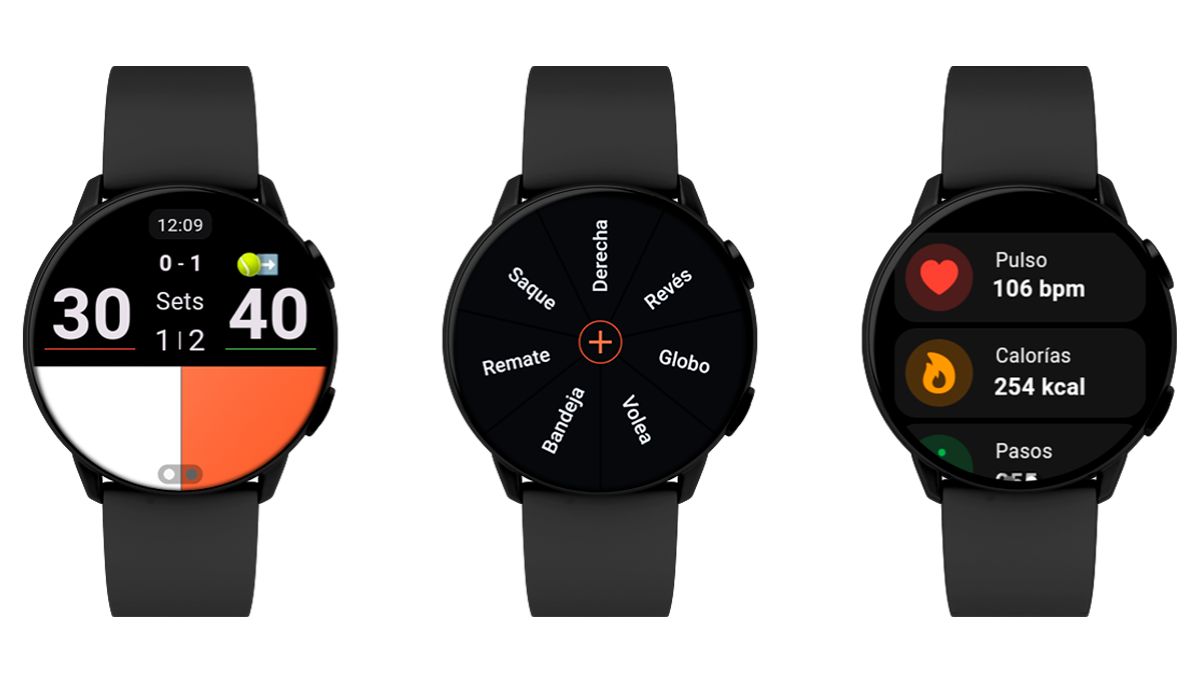 Disponible tanto como para Apple Watch como para smartwatches con WearOS, puedes llevar el marcador en vivo desde tu muñeca