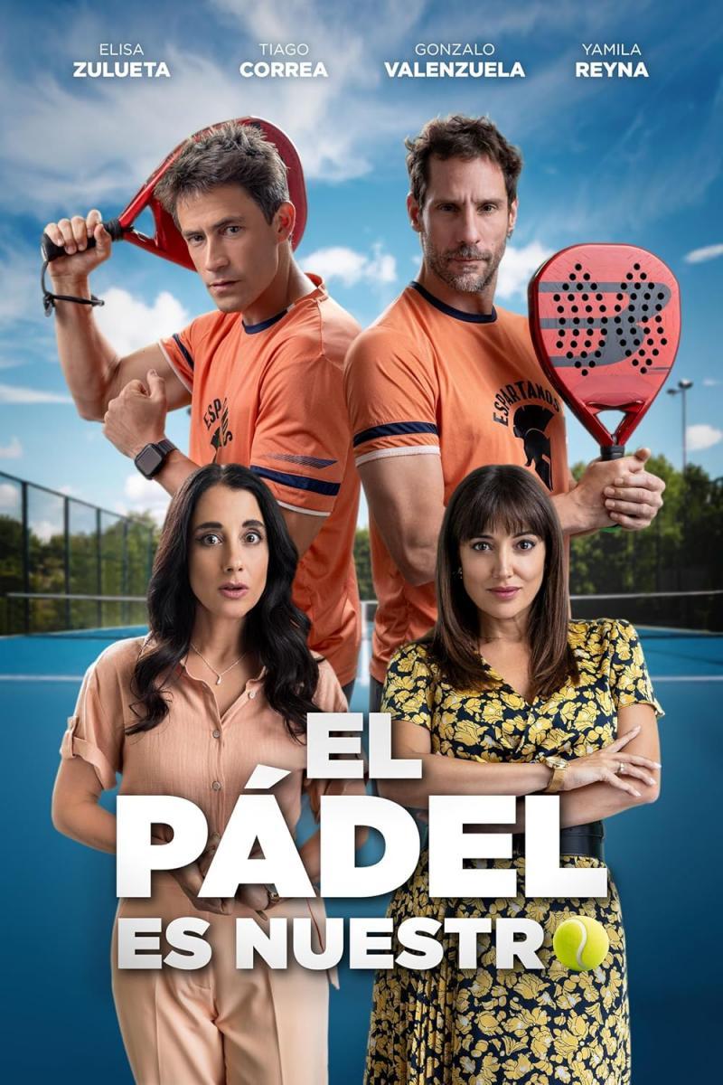 Cartel de la película "El pádel es nuestro" de Prime Video