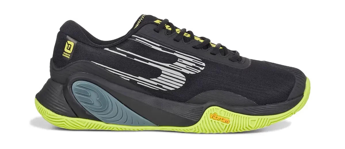 Zapatillas Bullpadel Hack Vibram 25I: la potencia de Paquito Navarro