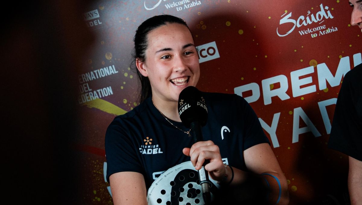 Andrea Ustero sigue quemando etapas a sus 18 años: la nueva estrella del pádel crece a pasos agigantados