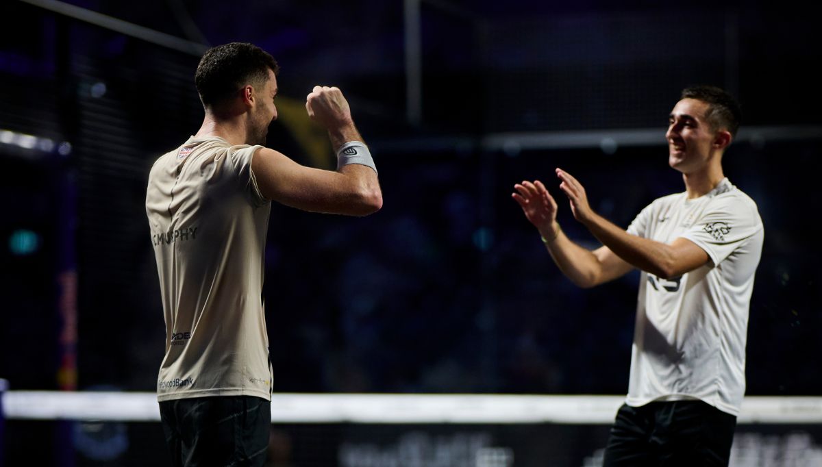Londres abre sus puertas al pádel mundial: Christian Medina Murphy ilumina el estreno del P1 en el Olympia London