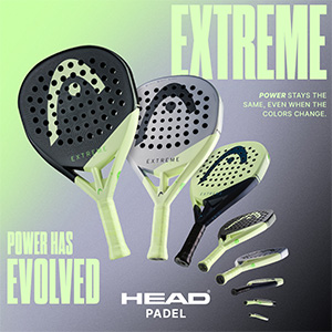 Da rienda suelta a toda tu potencia con las raquetas de pádel HEAD Extreme