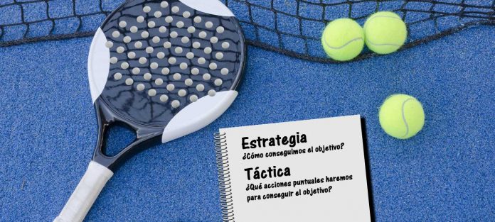 Estrategia y táctica en el pádel
