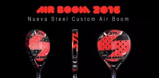Análisis de la pala de pádel Steel Custom Air Boom 2016
