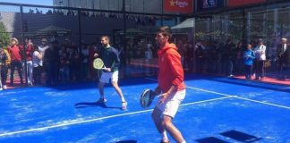 Novak Djokovic se pasa al pádel en el Mutua Madrid Open
