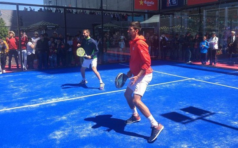 Novak Djokovic se pasa al pádel en el Mutua Madrid Open