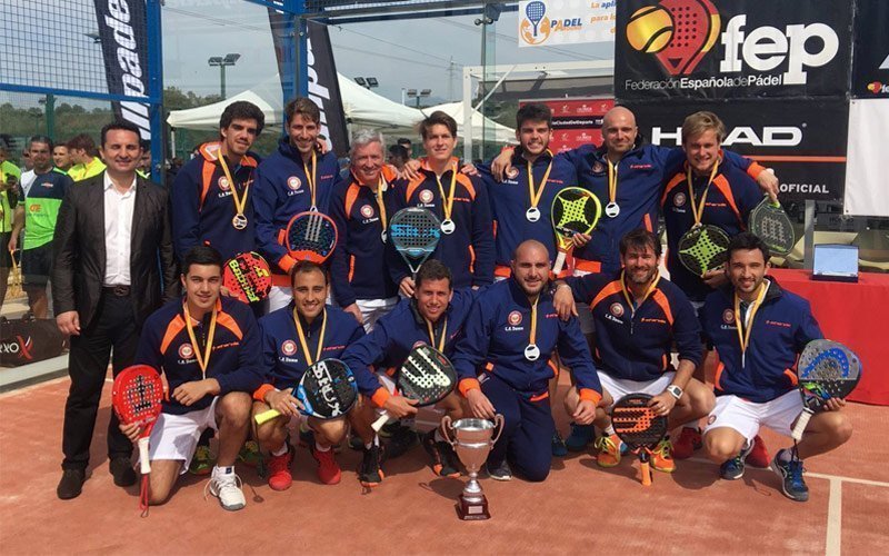 Club de Pádel Damm se alza con el Campeonato de España de Primera por Equipos