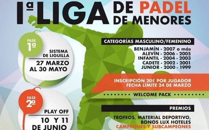 Se presenta la I Liga de Pádel de Menores PadelManager