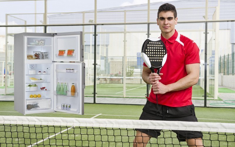 Como hacer una nevera eficaz en tu partido de pádel