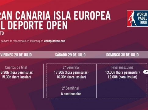 Horarios del streaming del Gran Canaria Open