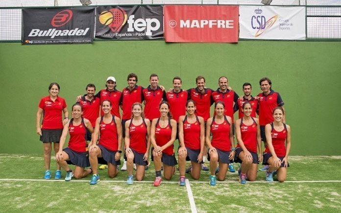 Conoce la lista definitiva de seleccionados para el Campeonato de Europa de Pádel