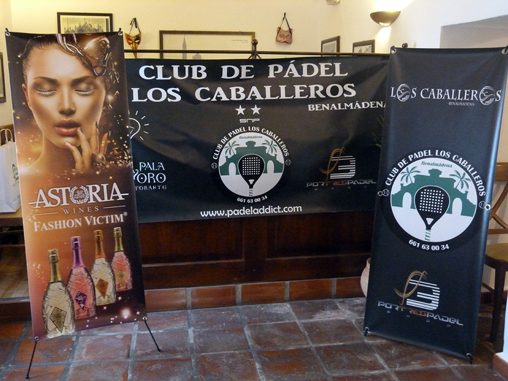 Presentación equipación del Club de Pádel Los Caballeros