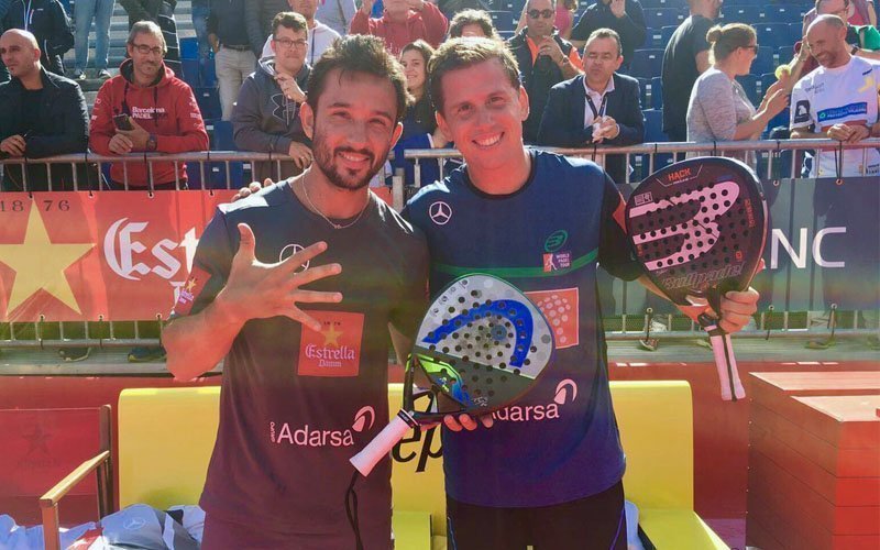 Paquito Navarro y Sanyo Gutiérrez se llevan la final masculina del Andorra Open