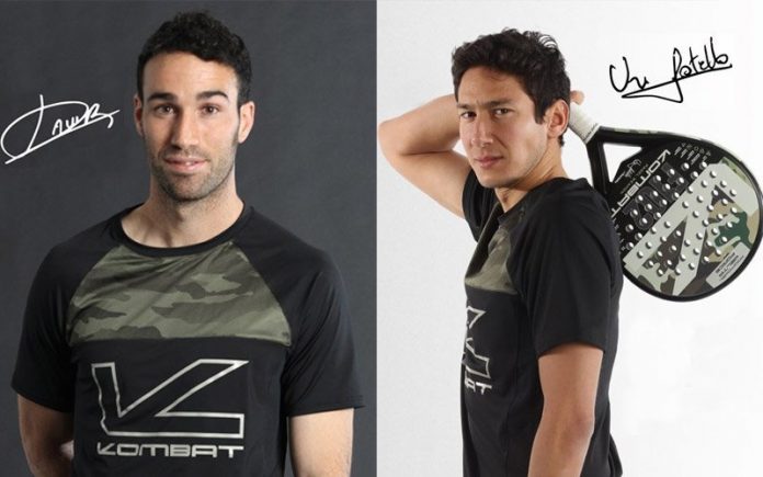 Javier Ruíz y Uri Botello fichan por la marca Kombat Padel