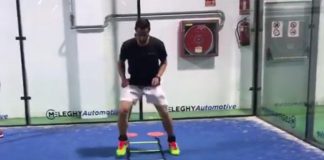 Ejercitando el tren inferior con la Academia Luis Valle Coach