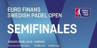 Sigue en directo el streaming de las semifinales del Swedish Padel Open