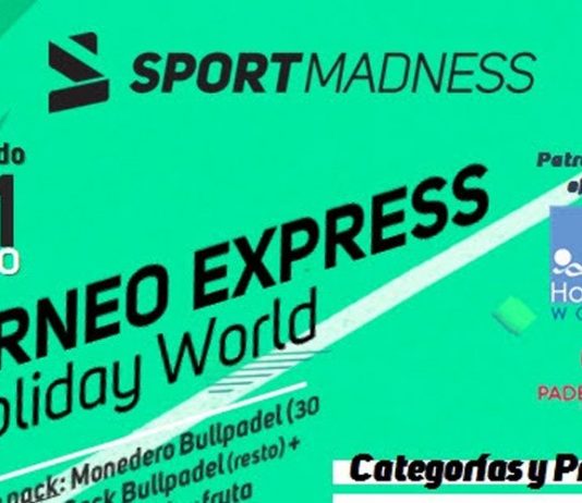 ¡Apúntate ya al I Torneo express de padel Sportmadness en Málaga!