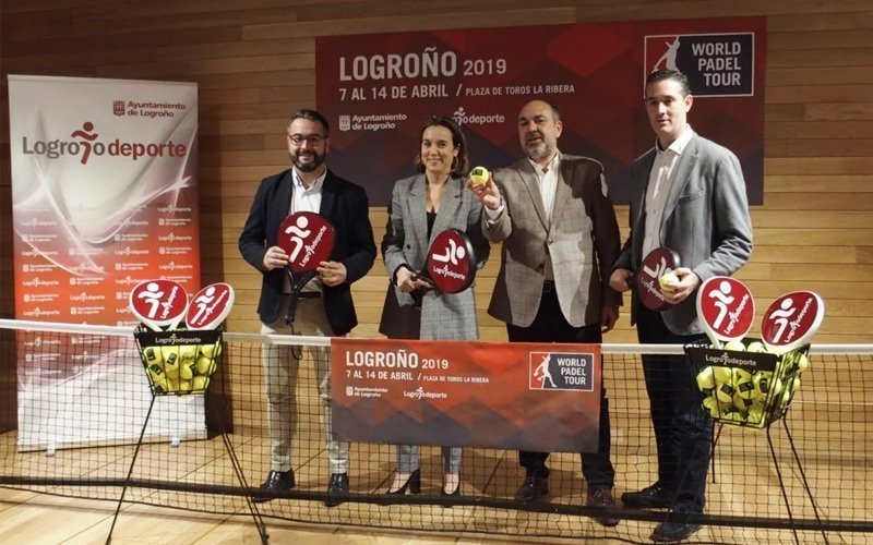 Logroño acogerá en 2019 la segunda prueba del World Padel Tour