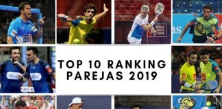 ¿Quienes ocuparán las 10 primeras posiciones del ranking por parejas de 2019?