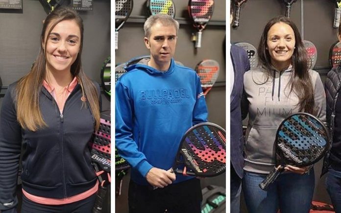 Bullpadel renueva a Virginia Riera, Laura Clergue y Raúl Díaz