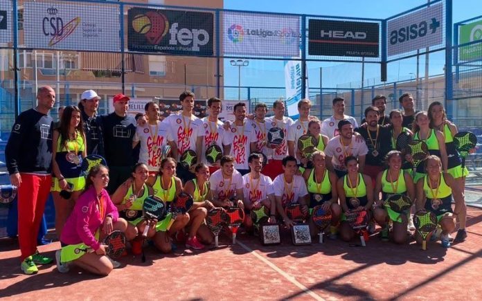Club Deportivo Básico de Pádel Damm consigue el doblete en el XXXV Campeonato de España por Equipos de 1a categoría