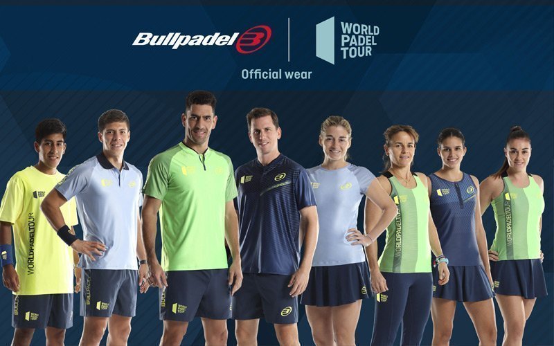 Bullpadel presenta su textil oficial del World Padel Tour 2019