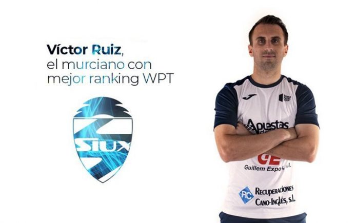 Víctor Ruíz, nuevo fichaje de la marca Siux Padel