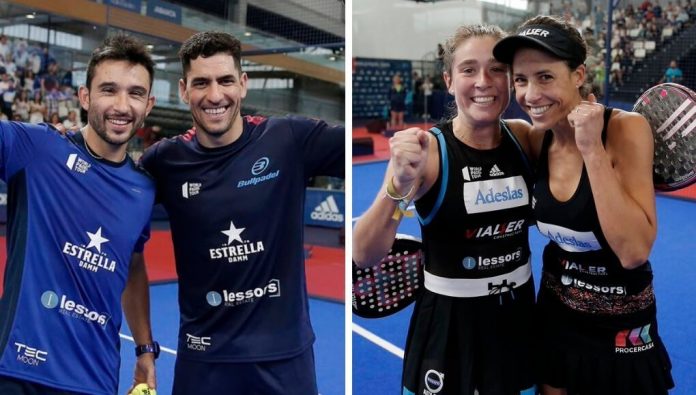 Las parejas 1 se hacen con su triplete tras ganar las finales del Vigo Open
