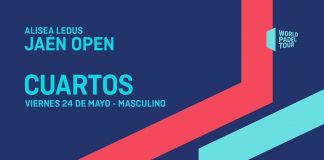 Sigue en directo el streaming de los cuartos del Jaén Open desde las 16:00