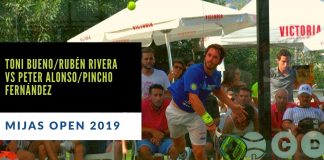 Resumen del partido entre Toni Bueno y Rubén Rivera vs Pincho Fernández y Peter Alonso