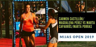 Resumen del partido entre Carmen Castillón/Magdalena Pérez y Marta Caparrós/Marta Porras