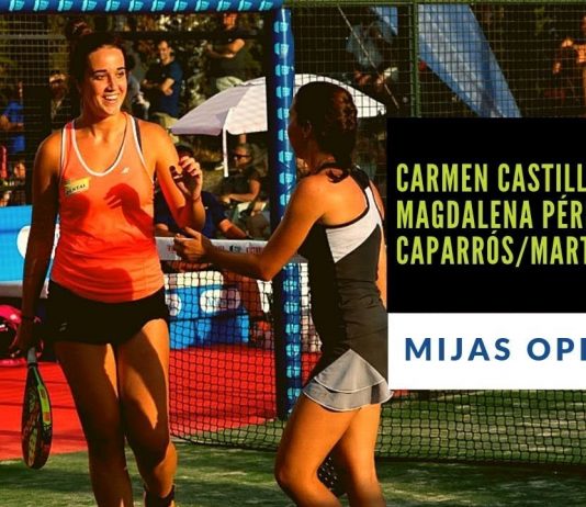 Resumen del partido entre Carmen Castillón/Magdalena Pérez y Marta Caparrós/Marta Porras